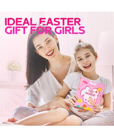 Tomicca 18 Colors Non-Toxic Odorless Peel Off Nail Polish Set for Kids | Fast Dry Aqua Formula | Perfect Christmas Gift for Girls - Buy Online on GoSupps.com