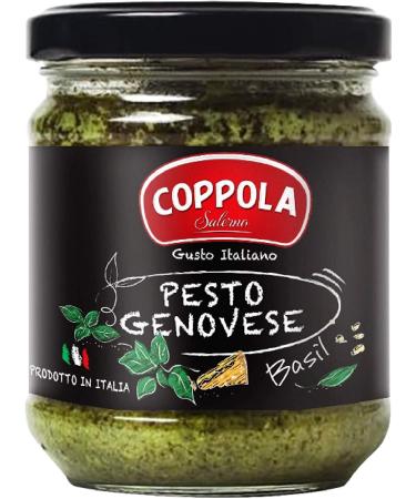 Coppola Pesto Genovese Basil Pasta Sauce 180g (Pack of 6)