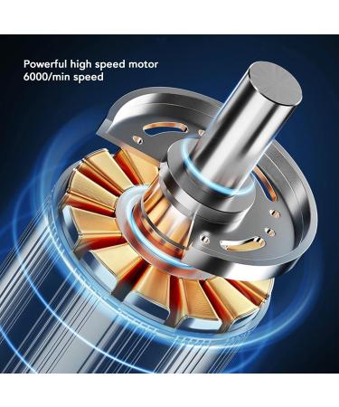 Electric Shaver for Men Rechargeable Beard Trimmer Electric Hair Clipper Rechargeable Waterproof Trimmer for Travel with Intelligent Induction Portable - Buy Online on GoSupps.com