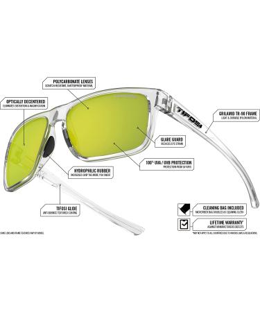 Tifosi Optics Swick Sunglasses in Blackout/Smoke - Stylish Eyewear for Outdoor Activities - Buy Online on GoSupps.com