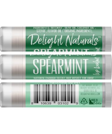 Mint Kisses Lip Balm Gift Set - Vanilla Mint Peppermint & Spearmint | International Shipping Available - Buy Online on GoSupps.com