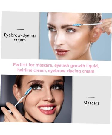 Balacoo 20 Pcs Diamond Mascara Brush Eyelash Auxiliary Miss 11.3x1.1cmx2pcs Dark Bluex2pcs - Buy Online on GoSupps.com