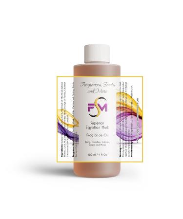 Superior Egyptian Musk Fragrance Oil - 4 Fl Oz | Premium Scent | International Shipping Available - Buy Online on GoSupps.com