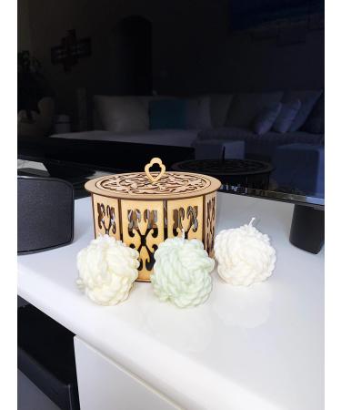 Knot Scented Candles for Focus & Clarity | Aromatherapy Fragrance to Uplift Mood | Unique & Fashionable Design - International Shipping - Buy Online on GoSupps.com