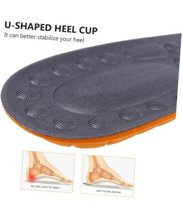 Hemoton Memory Foam Orthotic Insoles for Plantar Fasciitis - 2 Pairs, Women's Sizes 40-45, Anti-Loose and Absorbent Shoe Inserts - Buy Online on GoSupps.com