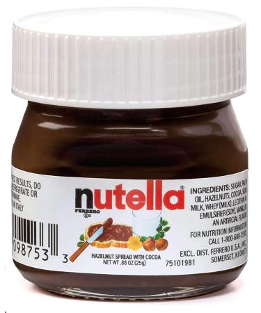 Nutella Hazelnut Cocoa Spread Glass Jar 88oz - Bulk 64 Count - Buy Online on GoSupps.com