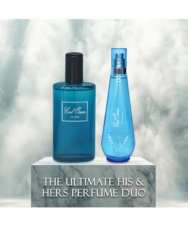 Cool Ocean Couple Set Perfume for Women/Men Eau De Parfum - Amber Floral Jasmine Bourbon Vanilla & Woods Oriental-Floral Women/Men Cologne with a Modern Twist Elegant 100ml Bottle for Best Gift - Buy Online on GoSupps.com