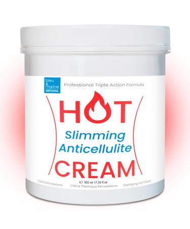 Bleu & Marine Bretania - Hot Effect Lipo Reducing Anti Cellulite Cream 500ml | Thermo Active Sport | Abdominal Sculpting | Thigh/Buttock Fat Elimination Pack of 1