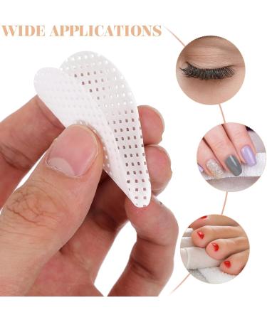 Beaupretty 200 Sheets Eyelash Cleaning Pads Travel Stuff Lash Extension Supplies Glue Wiping Cloth Lash Glue Cleaner Pads Travel Makeup Remover Wipes Polishing Pad Nail Cotton White - Buy Online on GoSupps.com