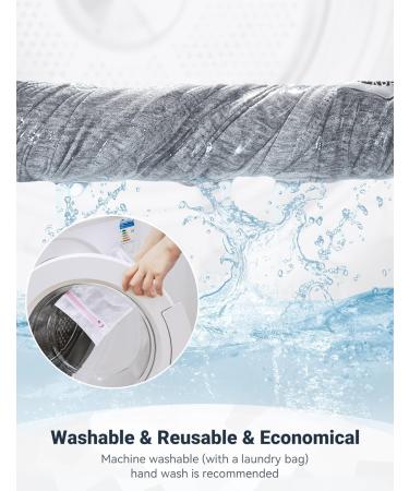 Buy XL Gray Incontinence Pants for Men - Soft Washable Boxer Shorts with 80ml Absorption | Comfort & Confidence for All Day Wear - Buy Online on GoSupps.com