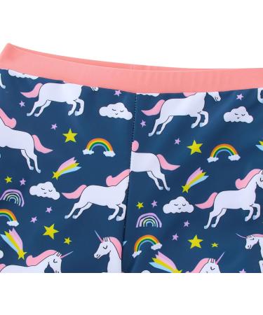 Girls Long Sleeve Swimsuit Set | UPF 50+ Protection | 9-10 Years | Pink Unicorn - Buy Online on GoSupps.com