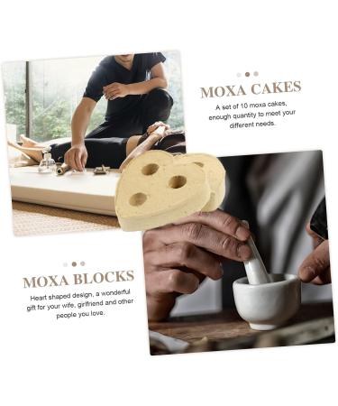 Beavorty 20 STK AI Heart-Shaped Cake Tools - Perfect Gifts for Wife & Friends | Smoke-Free Acupuncture Moxa Bars for Heat Therapy - Buy Online on GoSupps.com