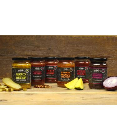 Shaws Yorkshire Chunky Mango Chutney 300g - Buy Online on GoSupps.com