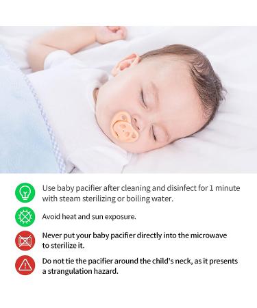 NiBaby 6PCS Soft Silicone Infant Baby Pacifiers - Cute Funny Lips Design for Orthodontic Support - Pig Nose, Vampire, Mustache - Mommy's Touch Kiss Lips Collection - Buy Online on GoSupps.com