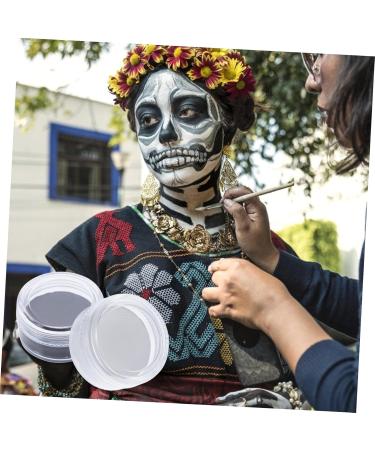  IWOWHERO 2Pcs Cosmetic Wax Makeup Face Skeleton Supplies Pencil Eyeliner Face Paint Kit Matte Wax Paint for Face Waterproof - Buy Online on GoSupps.com