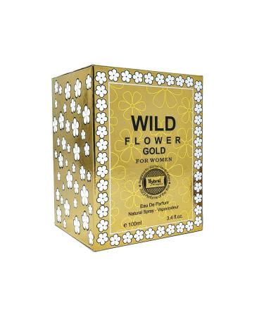 Hybrid & Company Wild Flower Gold Fragrance for Women Eau De Parfum Natural Spray Classic Scent 3.4 Fl Oz Wild Flower Gold 3.4 Fl Oz (Pack of 1) - Buy Online on GoSupps.com