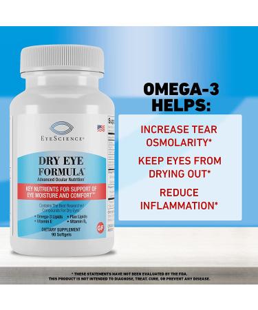 Dry Eye Formula | Advanced Ocular Vitamin (90 ct.) - Improve Eye Health - Buy Online on GoSupps.com