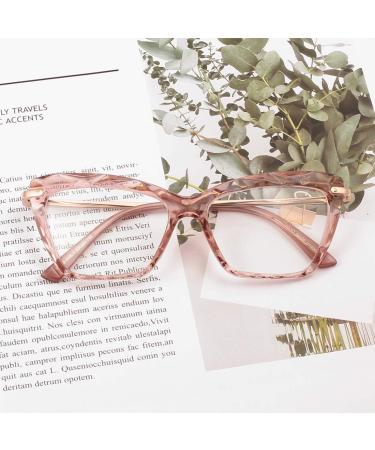 Anti Blue Light Glasses for Men - Clear Gaming Eyewear Reducing Strain & Enhancing Comfort - Stylish Pink Design - Buy Online on GoSupps.com