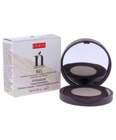 Pupa Milano Natural Side Eyeshadow 003 Silky White | Easy-Blending Satin Eyeshadow | Paraben & Silicone-Free | 0.07 oz for Stunning Eyes - Buy Online on GoSupps.com