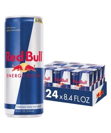 Red Bull Energy Drink, 8.4 Fl Oz (24 Pack) Original 8.4 Fl Oz (Pack of 24)