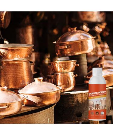 Copper Polish Paste | Gently Copper Pipe Cleaner - Rust Removal for Metal 100 Ml Cleans Without Scratching for Kitchen Accessories Jewelry Watches Instruments for Brass Rowces - Buy Online on GoSupps.com