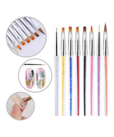 Buy 1 Set Nails Art Brush Set - Gradient Sponge & DIY Nail Design Painting Pen | International Shipping Available - Buy Online on GoSupps.com