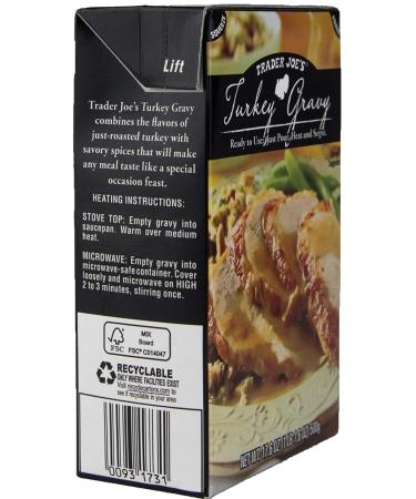 Trader Joe's Turkey Gravy 17.6 Oz. - Set of 3 Boxes - Buy Online on GoSupps.com