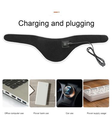 Electrical Heating Cushion & Neck Bandage with Temperature Control | Pain Relief Hot Compress for Neck Rigidity - Buy Online on GoSupps.com