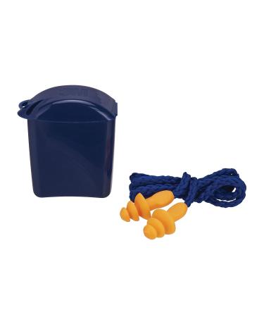 3M Hearing Protection Plugs with Cord - Optimal Noise Reduction (87-98 dB) - Set with Storage Box - Ideal for Work & Leisure - Orange - Buy Online on GoSupps.com