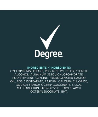 Degree Men UltraClear Antiperspirant Deodorant Stick for 72H Sweat & Odour Protection Black + White men's deodorant with anti white marks and yellow stains 76 g - Buy Online on GoSupps.com