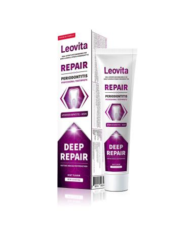 Gingivitis Treatment Toothpaste Gum Disease Treatment Plaque Remover Periodontitis Treatment at Home Gum Repair for Receding Gums Regrowth Bad Breath Treatment Hydroxyapatite Toothpaste