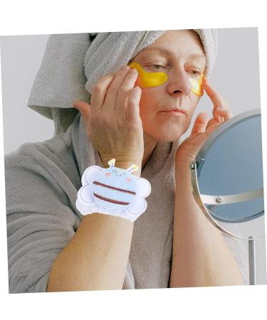 2paires Lot Bracelets Absorbants Pour Laver Le Visage Unis Souples Et lastiques Faciles Laver - Buy Online on GoSupps.com