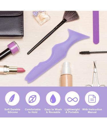 Catcan 5-in-1 Eyeliner Stencils for Eyes - Reusable Silicone Tool for Beginners - Purple - Buy Online on GoSupps.com