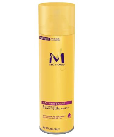 Motions At Home Oil Sheen and Conditioning Spray 11.25 Ounce Bottle