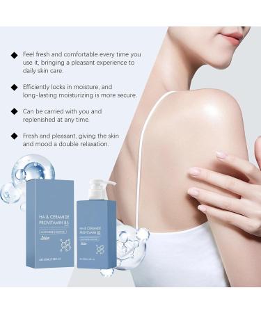 Ha & Ceramide Provitamin B5 Body Lotion Repair Body Lotion Vitamin B5 Moisturizing Body Lotion Body Milk Nourishing Brightening And Moisturizing 100g - Buy Online on GoSupps.com