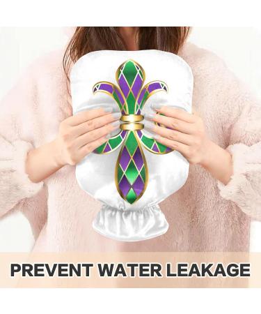 Mardi Gras Gold Jewelry Heat Bottle - 2L Pain Relief & Warm Water Bag for Women Ideal for Feet & Bed Warmers - International Shipping Available - Buy Online on GoSupps.com