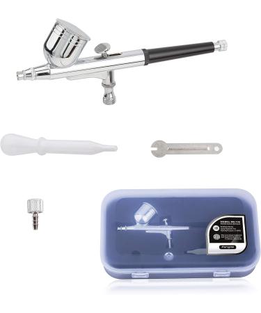 Timbertech Airbrush Kit with Compressor AS18-2K - Basic Start Kit for Hobby, Tattoo, Graphic & Body Painting - Buy Online on GoSupps.com