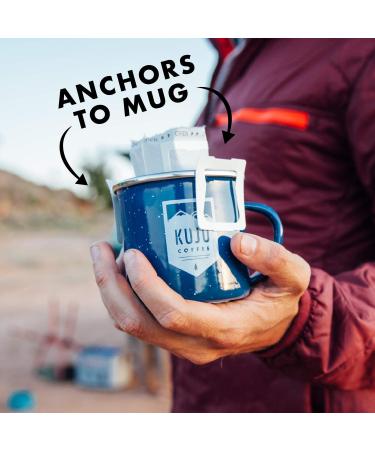 Kuju Coffee Bold Awakening Dark Roast - Premium Single-Serve Pour Over | Eco-Friendly, Ethically Sourced, 6-Pack - Buy Online on GoSupps.com