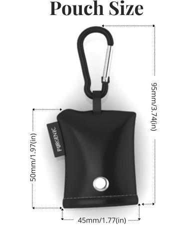 6 Pack Microfiber Glasses & Lens Cleaner Cloth Set with Open Bottom Pouch & Carabiner - Water Resistant for Delicate Surfaces - Ideal for Eyeglasses, Camera Lenses, and Gadget Screens - Assorted Colors - Buy Online on GoSupps.com