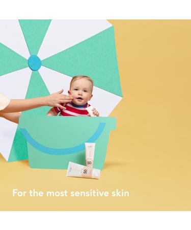 Na f Sun Lotion for Baby & Children - SPF 50 Perfume-Free Natural Mineral Filter Water-Based - 100ml (1 Pack) - Buy Online on GoSupps.com