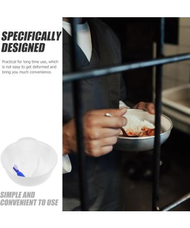 UPKOCH 4pcs Prison Cup & Bowl Set | Durable Spoon & Manual Toothbrush | Practical Mini Bowl for Travel & Outdoor - Buy Online on GoSupps.com