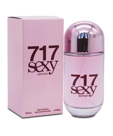 Women's Spray Perfume 717 Sexy Women Long Lasting Eau De Parfum Cologne for Women Refreshing Floral Fragrance for Casual Use Ideal Holiday Gift 3.4 Fl Oz