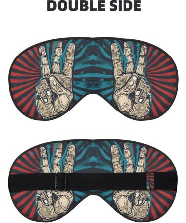 Sleep Mask Eye for Women & Men - Soft Blackout Masks for Night Travel & Camping Essentials - Perfect Gift - Buy Online on GoSupps.com