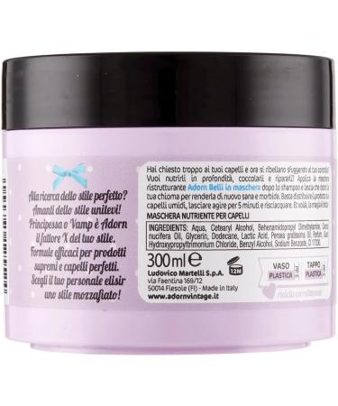 Adorn Maschera Ristrutturante e Riparatrice Lot de 6 masques capillaires Effet restructurant et r parateur 300 ml + porte-cl s Beni Culinari - Buy Online on GoSupps.com