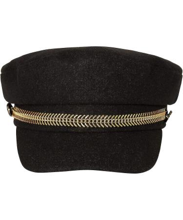 PanPacSight Women's Black Newsboy Sailor Hat - One Size - Buy Online on GoSupps.com