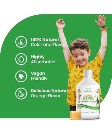 Multivitamin super kids from Swedish Nutra Vitamin A B C D E Calcium Magnesium Children - Buy Online on GoSupps.com