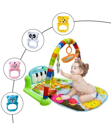 CREPRO Baby Play Mat & Baby Gym Toys  Infant Play Mat and Activity Gym Baby Activity Mat with Music and Lights  Kick & Play Piano Gym Tummy Time Padded Mat for Newborn Toddler for Christmas Toys Gift - Buy Online on GoSupps.com