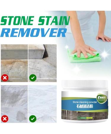 Fowybe 2 Pcs Stone Cleaning Powder Multi-functional Bathroom Wall Tile Cleaner | Household Cleaning Tools for Grease Grime Stains Soap Scums for Sink & Washbasin - Buy Online on GoSupps.com