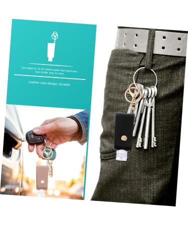 Abaodam 3 Sets Pendant Keychain for Keys Empty Bottle Keychain Travel Bottle Keychain Bags - Buy Online on GoSupps.com