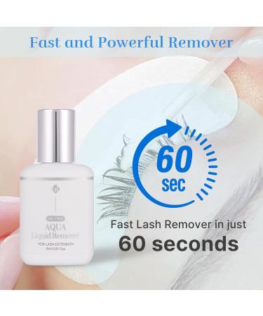 BL Lashes Aqua GBL-Free Liquid Lash Remover | Fast 60 Sec Adhesive Remover for Eyelash Extensions | Low Irritation | Professional Quality from South Korea (15g - Buy Online on GoSupps.com